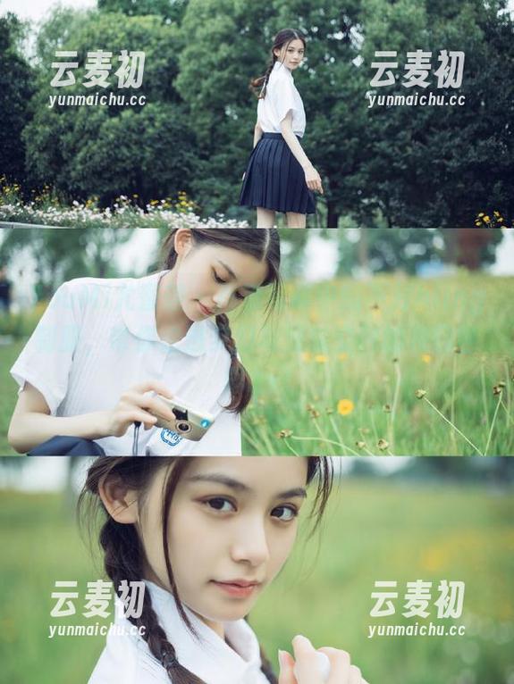 YouMi尤蜜荟 - 高清写真中的不柠bling制服，带你走进梦幻与现实交融的校园世界.txt
